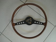 Volant ancien en bois Fiat 850