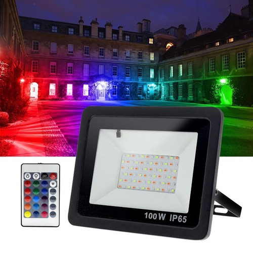 Led projecteurs rgb changement - led,