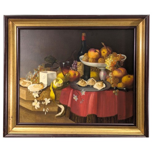 Nature morte table banquet - morte,