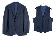 Suitsupply Lazio Veste En Laine Formelle Gilet Costume EU:56; UK/US:46R