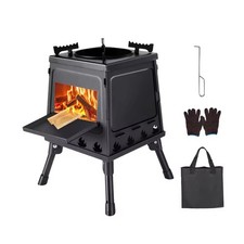 Réchaud camping pliable acier