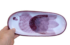 Grand plat par ROBERT ET JEAN CLOUTIER vers  1960.