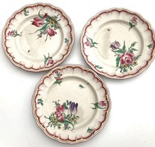 3 ASSIETTES EN FAIENCE DE