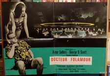 KUBRICK DOCTOR FOLAMOUR FILM 67x47 ITALY 1964 4 POSTERS CINEMA RARE NUCLEAR