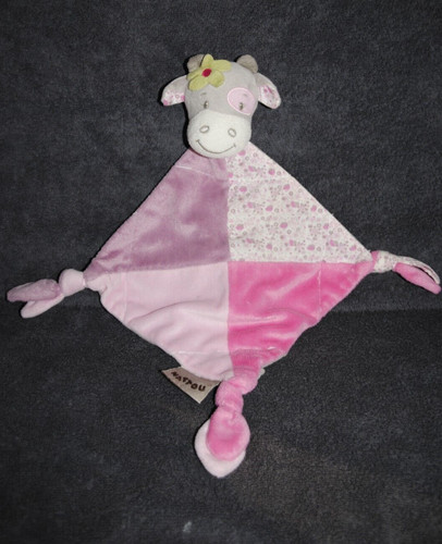 Doudou plat girafe vache - 🍀doudou,