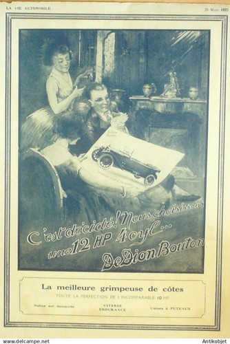 Publicite auto dion bouton - auto, de
