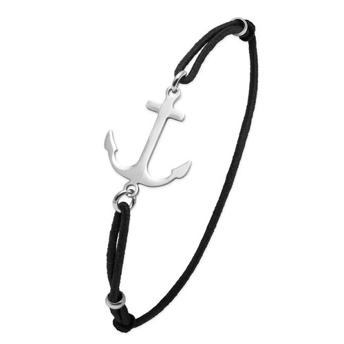 Ancre bracelet caoutchouc - bracelet, en