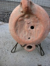 LAMPE A HUILE ROMAINE  DECOR