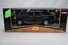 LJ811 MAISTO 36891 1/18 1:18 Ford Explorer Pick Up Sport Trac Blue