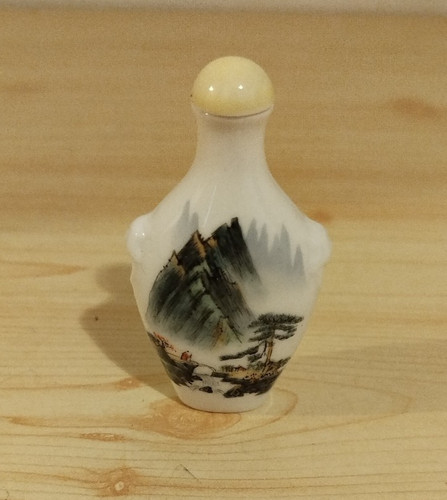 Flacon tabatière chinoise - flacon,