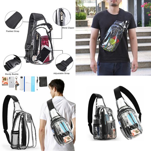 Pack clear sling bag - 1,