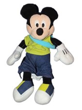 Doudou peluche Mickey sac