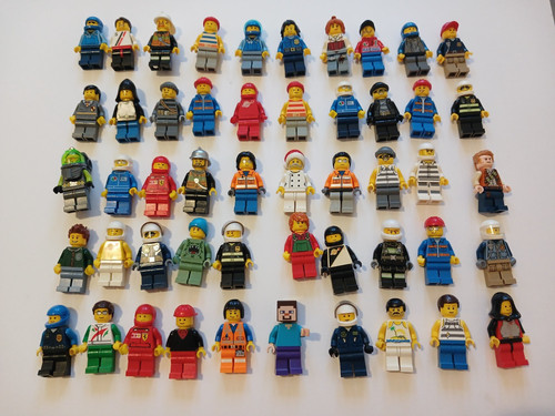 Lego lot 50x minifig - 50x,