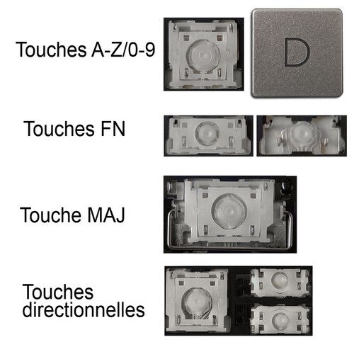 Touche clavier pour hp - touche, de