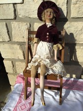 ANCIENNE GRANDE POUPÉE DE