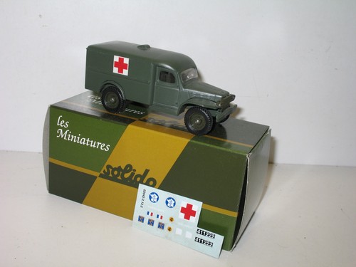Solido dodge 54 - 54, ambulance