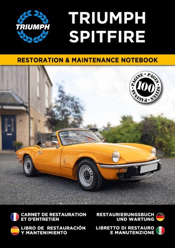 Triumph spitfire cahier de - triumph,
