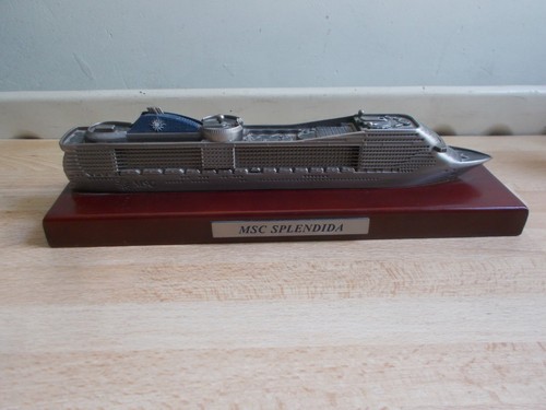 Maquette bateau msc - bateau, splendida