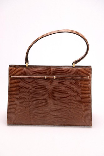 Sac vintage lezard veritable - sac,