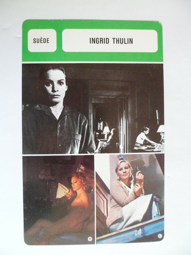 Carte fiche cinema ingrid - carte,