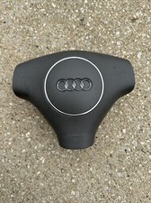 Audi B6 A4 02-05 Steering Wheel Center piece Gray OEM USED GOOD CONDITION