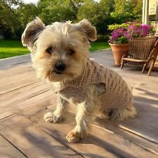 Pull Chien Pour Petit Chien, Chiot Dos 16cm /  16 x 20 cm  Choix de Couleur