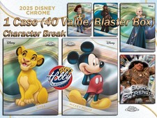 Tinker Bell 2025 Topps DISNEY CHROME 1 Case (40 Box) Break #5