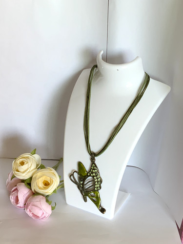Collier papillon couleur - papillon, de