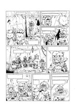 Planche BD Originale - le