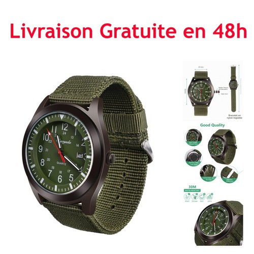 Montre homme acier - montre,