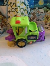 Voiture Poubelle bleues The