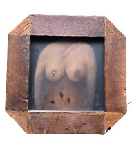 YVES RHAYE HUILE SUR TOILE NU