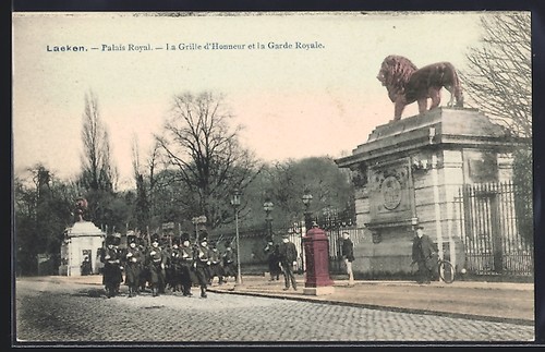 Cpa laeken palais royal - cpa,