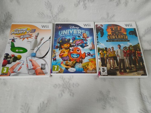 Lot jeux wii nintendo - wii,