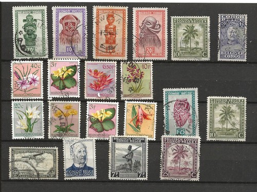 Lot timbres du congo - lot,