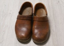 sabots anciens cuir voir photos