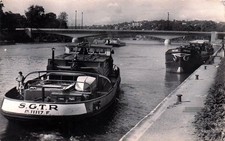 92* SURESNE le pont - barges (CPSM 9x14cm) RL57,1104