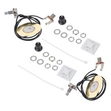  2 Set Accessoires Guitare Pick-up De Trou Sonore Micros Pour Acoustique