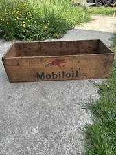 Caisse En Bois Mobiloil Pour