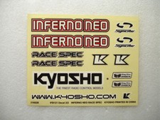 Autocollants modèle Kyosho