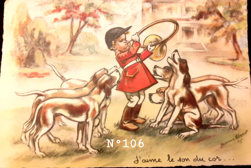 106 carte ancienne de - n°106,
