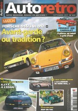 AUTO RETRO N°422 PORSCHE 914/4 VS 912 / PONTIAC FIREBIRD "K2000" / MINI MOKE