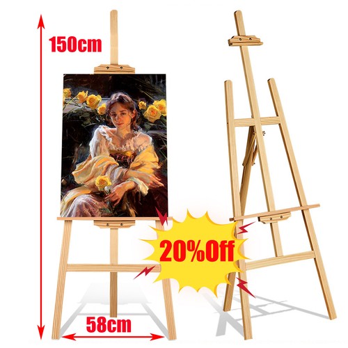 Grand chevalet atelier - chevalet, d'atelier