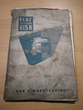 Fiat 615 N Utilisation Et