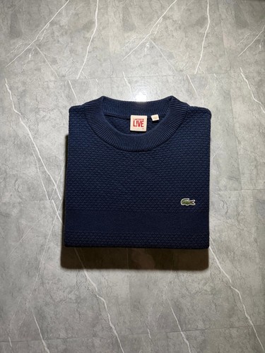 Pull lacoste col rond - pull,