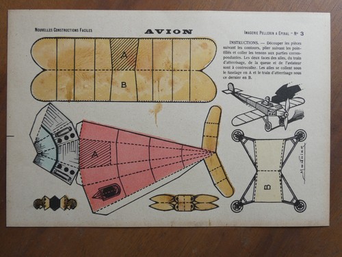 Antique epinal pellerin - epinal,