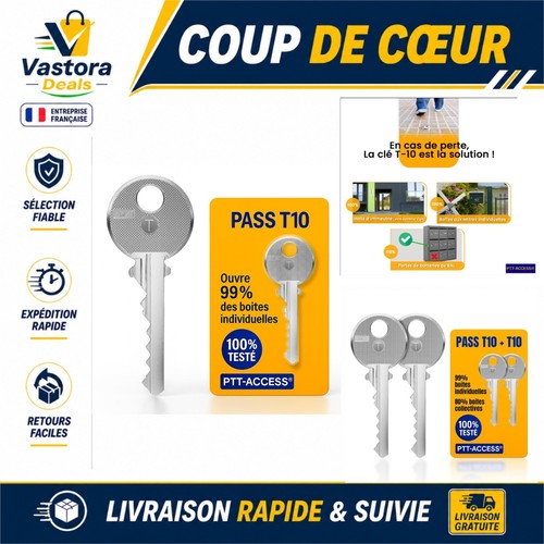 Clé pass ptt t10 - pass,