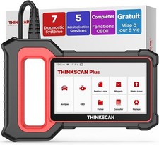 outil de diagnostic voiture ThinkscanPLus S7 OBD2 7 diagnostics de systèmes FR