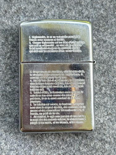 Briquet essence zippo rei - 1,