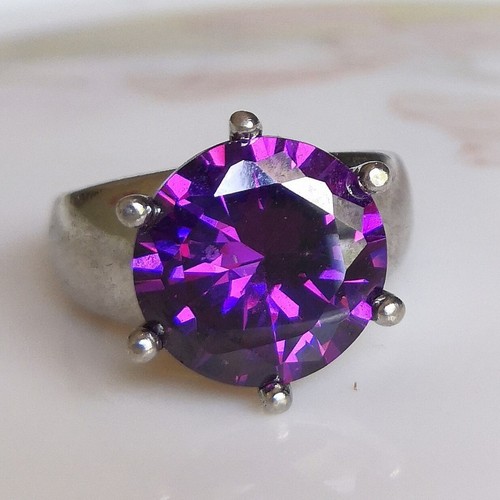 Bague argent massif 925 - en,